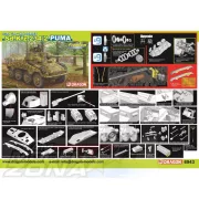 Dragon 1:35 Sd.Kfz.234/2 Puma (2024 upgrade ver makett