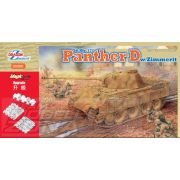   Dragon - 1:35 német párduc "D" harckocsi Zimmerit-el - makett