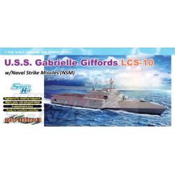 Dragon - 1:700 USS GabrielleGiffords LCS-10 w/NSM - makett