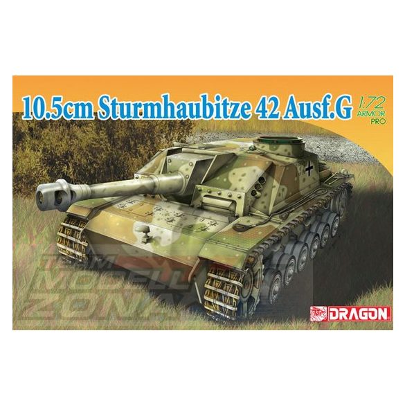 Dragon 1:72 StuH.42 (Sturmhaubitze) Ausf.G makett