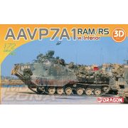 Dragon 1:72 AAVP7A1 RAM/RS w/Interior makett
