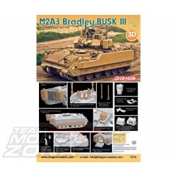Dragon - 1:72 M2A3 Bradley BUSK III makett