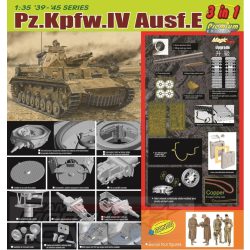 Dragon 1:35 Pz.Kpfw.IV Ausf.E (3 in 1) makett