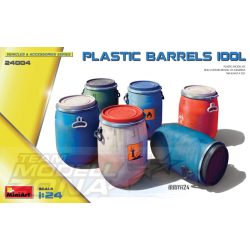 MiniArt 1:24 PLASTIC BARRELS 100L makett