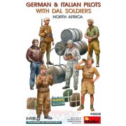   MiniArt 1:35 GERMAN & ITALIAN PILOTS WITH DAL SOLDIERS. NORTH AFRICA makett