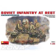 MiniArt 1:35 Fig. Sov. Infantry at Rest (4)