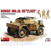 1:35 Brit. Scout Car Dingo MK. 1b (3) makett