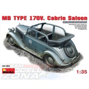 MiniArt 1:35 Motor Vehicle TYPE 170V Cabrio makett