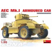 MiniArt 1:35 Brit. AEC Mk.I Armoured Car makett