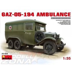 MiniArt - 1:35 - GAZ-05-194 mentő - makett