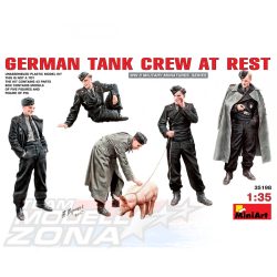 MiniArt 1:35 Fig. Ger. Tank Crew at Rest (6) makett