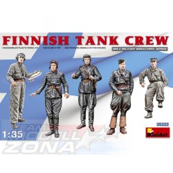 MiniArt 1:35 Fig. Fin. Tank Crew (5) makett