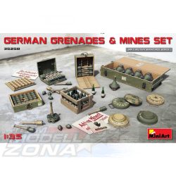 MiniArt - 1:35 - német gránát/akna szett - makett