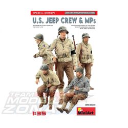 MiniArt - 1:35 -amerikai katona figurák - makett