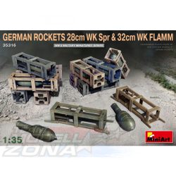 MiniArt - 1:35 - német rakéták28cm WK/32cm - makett