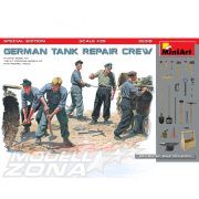 MiniArt 1:35 Fig. Ger. Tank Rep. Crew SE w/Tools makett