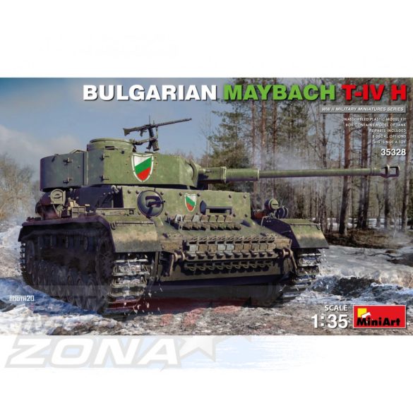 Mini Art 1:35 Bulgar. Maybach T-IV H Pz.IV Aus.H makett