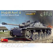 Mini Art 1:35 Dt. StuG III Ausf.G Feb43(A) Int. makett