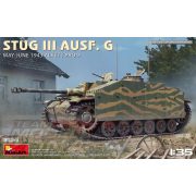   MiniArt 1:35 STUG III AUSF. G MAY-JUNE 1943 ALKETT PROD. makett