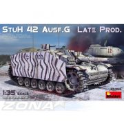 MiniArt 1:35 Ger. StuH 42 Ausf. G Late Prod. makett