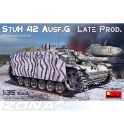MiniArt 1:35 Ger. StuH 42 Ausf. G Late Prod. makett