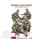 MiniArt 1:35 Fig. Ger. Tank Riders Winter 44/45 makett
