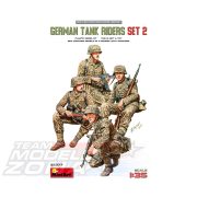 MiniArt 1:35 Fig. Ger. Tank Riders Set 2 makett