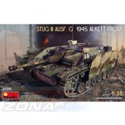 MiniArt 1:35 Ger. STUG III Ausf. G 1945 Alkett makett