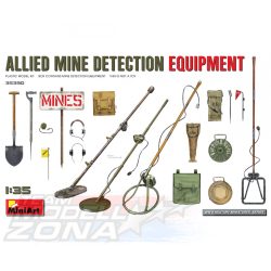 MiniArt 1:35 Allied Mine Detection Equipment makett