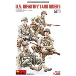 MiniArt 1:35 Fig.-Set US Infanterie (4) Set 1 makett