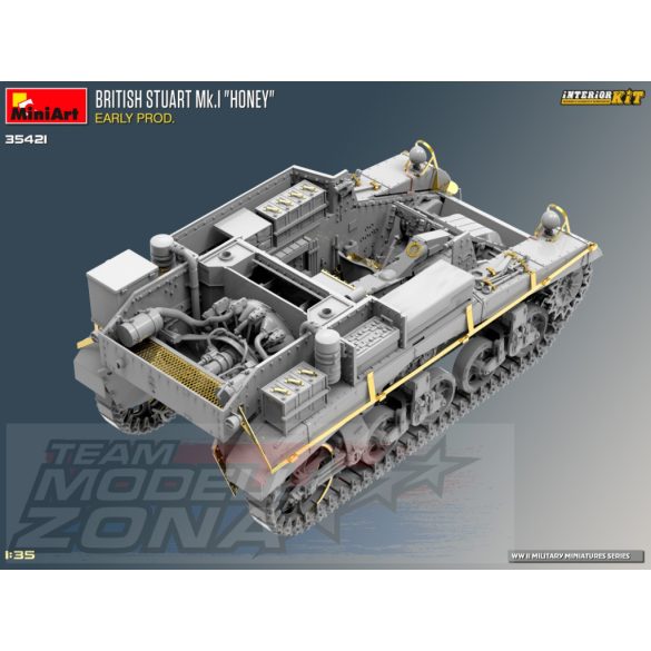 MIniArt 1:35 British Stuart Mk.I w. Interior Kit makett