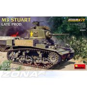 Mini Art 1:35 US M3 Stuart Late Pro. Interior Kit makett