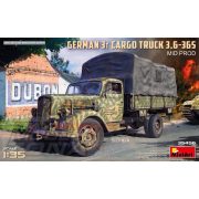  Miniart 1:35 GERMAN 3T CARGO TRUCK 3,6-36S MID PROD makett