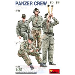 MiniArt 1:35 PANZER CREW 1943-1945 makett