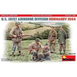   MiniArt 1:35 U.S. 101ST AIRBORNE DIVISION NORMANDY 1944. SPECIAL EDITION Makett