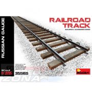 MiniArt 1:35 Railroad Track Russian Gauge makett