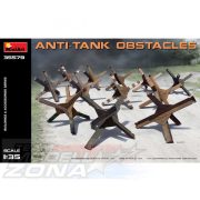 MiniArt 1:35 Anti-tank Obstacles (12) makett