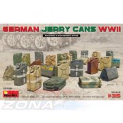 MiniArt 1:35 Ger. Jerry Cans Set WW2 (24) makett