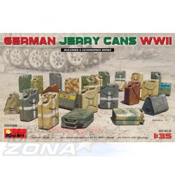 MiniArt 1:35 Ger. Jerry Cans Set WW2 (24) makett