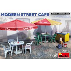 MiniArt 1:35 Modern street cafe makett