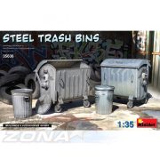 MiniArt 1:35 Steel Trash Bins modern makett