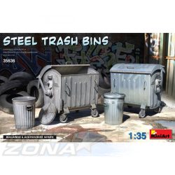MiniArt 1:35 Steel Trash Bins modern makett