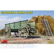 MiniArt 1:35 European Farm Cart makett