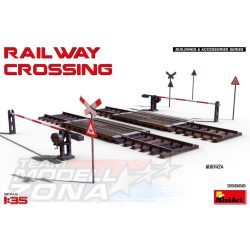 MiniArt Railway Crossing makett