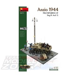 Mini Art 1:35 Big-Set Anzio 1944 Repair StuG.III makett