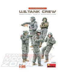 MiniArt 1:35 Fig. US Tank Crew (5) makett