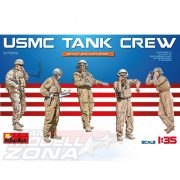 MiniArt 1:35 Fig. USMC Tank Crew (5) makett