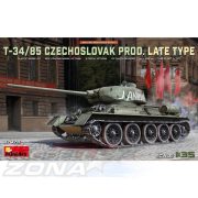 MiniArt 1:35 T-34/85 Czech. Prod. Late Type makett