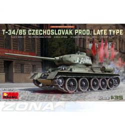 MiniArt 1:35 T-34/85 Czech. Prod. Late Type makett