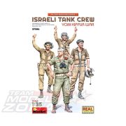 MiniArt 1:35 Fig. Israeli Tank Crew Yom Kip. War makett